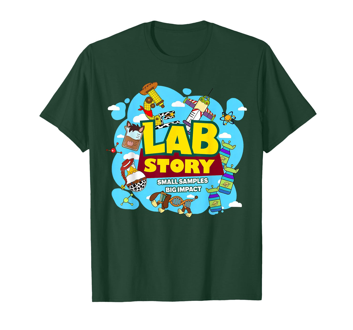 Lab Story Lab Week 2026 Medical Laboratory Technician Team T-Shirt