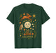 Vintage Winter Solstice Mystical Moon Pagan Yule Celebration T-Shirt