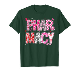 Pharmacy Valentines Day Pharmacist Tech PharmD Nurse Doctor T-Shirt