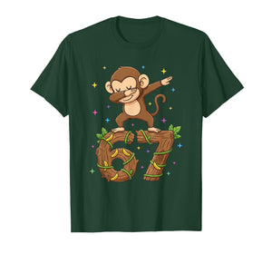 Dabbing Monkey 67 Funny Six Seven Gen Z Slang Meme Cute T-Shirt