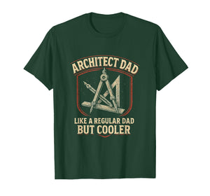 Architect Dad Architecture Engineer Father Mens Retro Funny T-Shirt