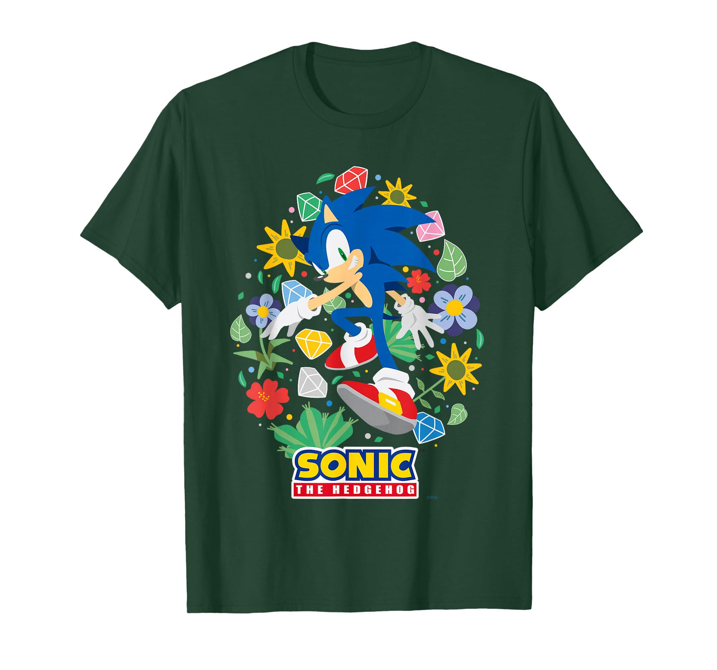 Sonic the Hedgehog Spring into Sonic Style T-Shirt