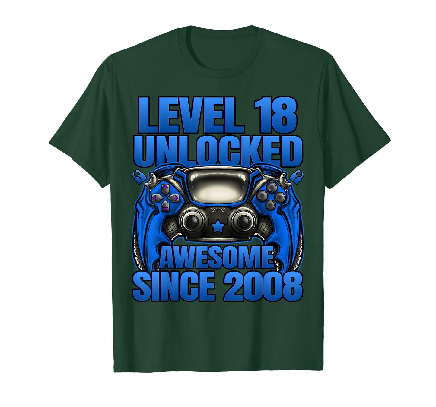 Level 18 Unlocked 18 Year Old Gifts Boys 18th Birthday Boy T-Shirt
