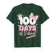 Preppy 100th Day of School 100 Days of School Girl Kids T-Shirt