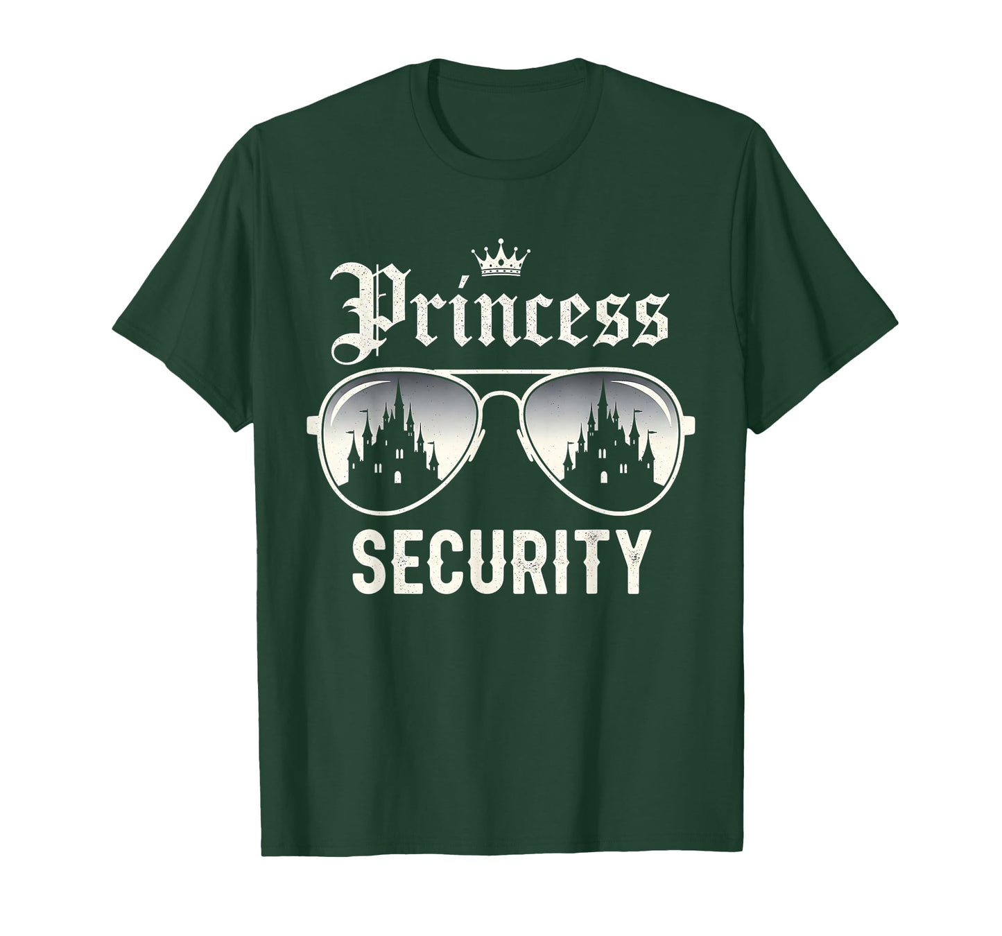 Princess Security Protection Castle Royal Birthday Girls T-Shirt