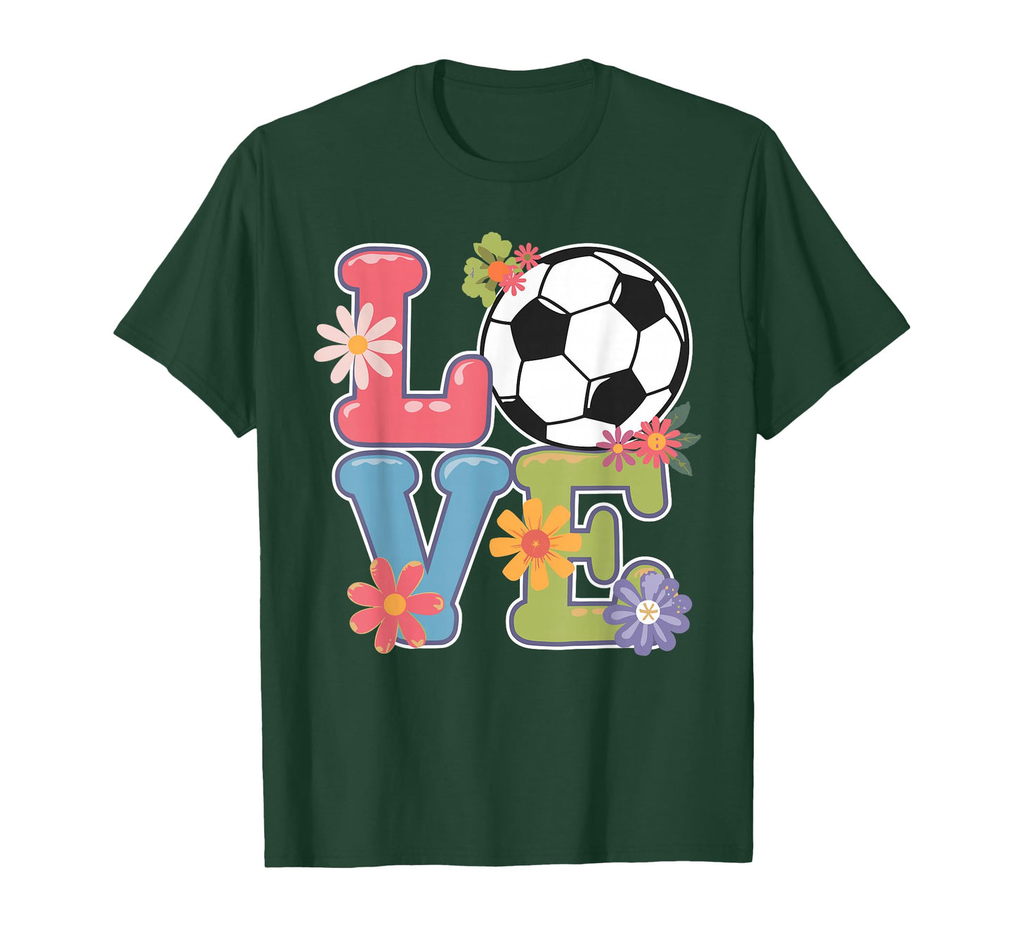 Cool Soccer Art for Women Teen Girls Goalie Soccer Player T-Shirt