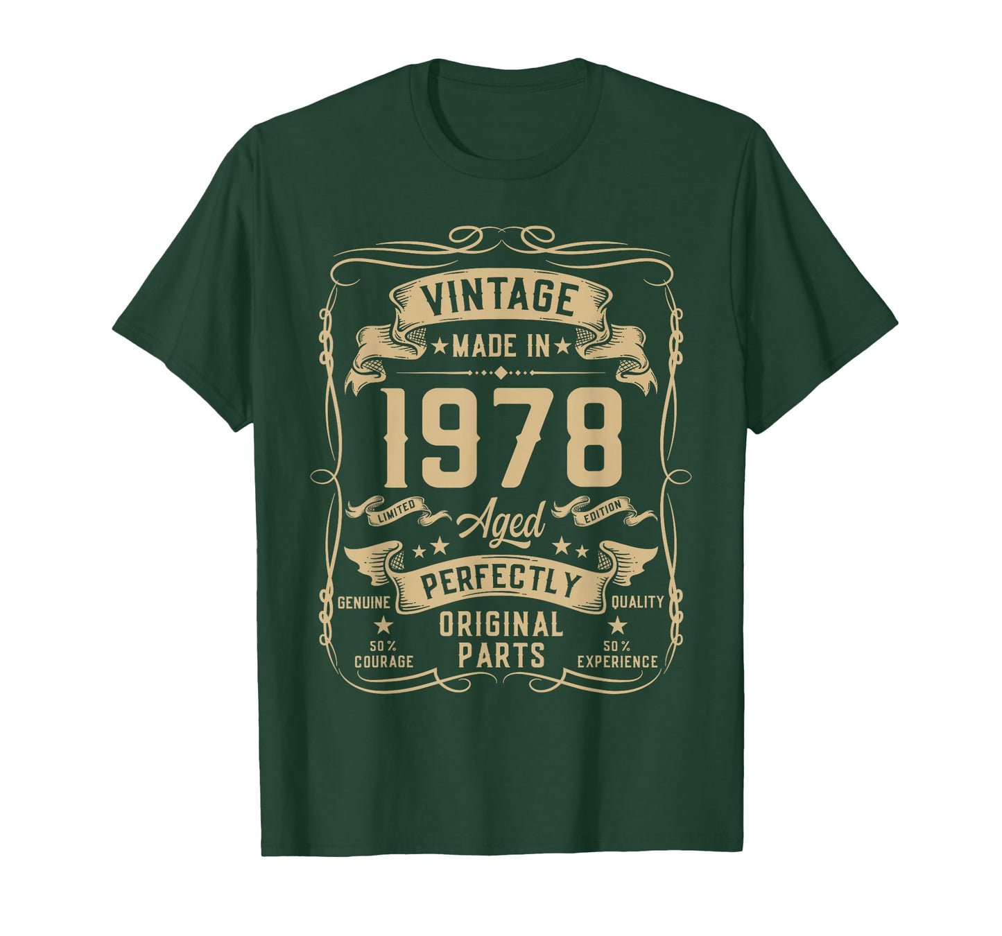 Vintage 1978 48yr 48th Birthday Gifts for Men 48 Years Old T-Shirt