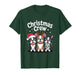 Christmas Crew Xmas Puppy Dog Funny Christmas Boston Terrier T-Shirt