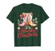 Howdy Christmas Outfit Western Cowboy Boots Holiday Southern T-Shirt