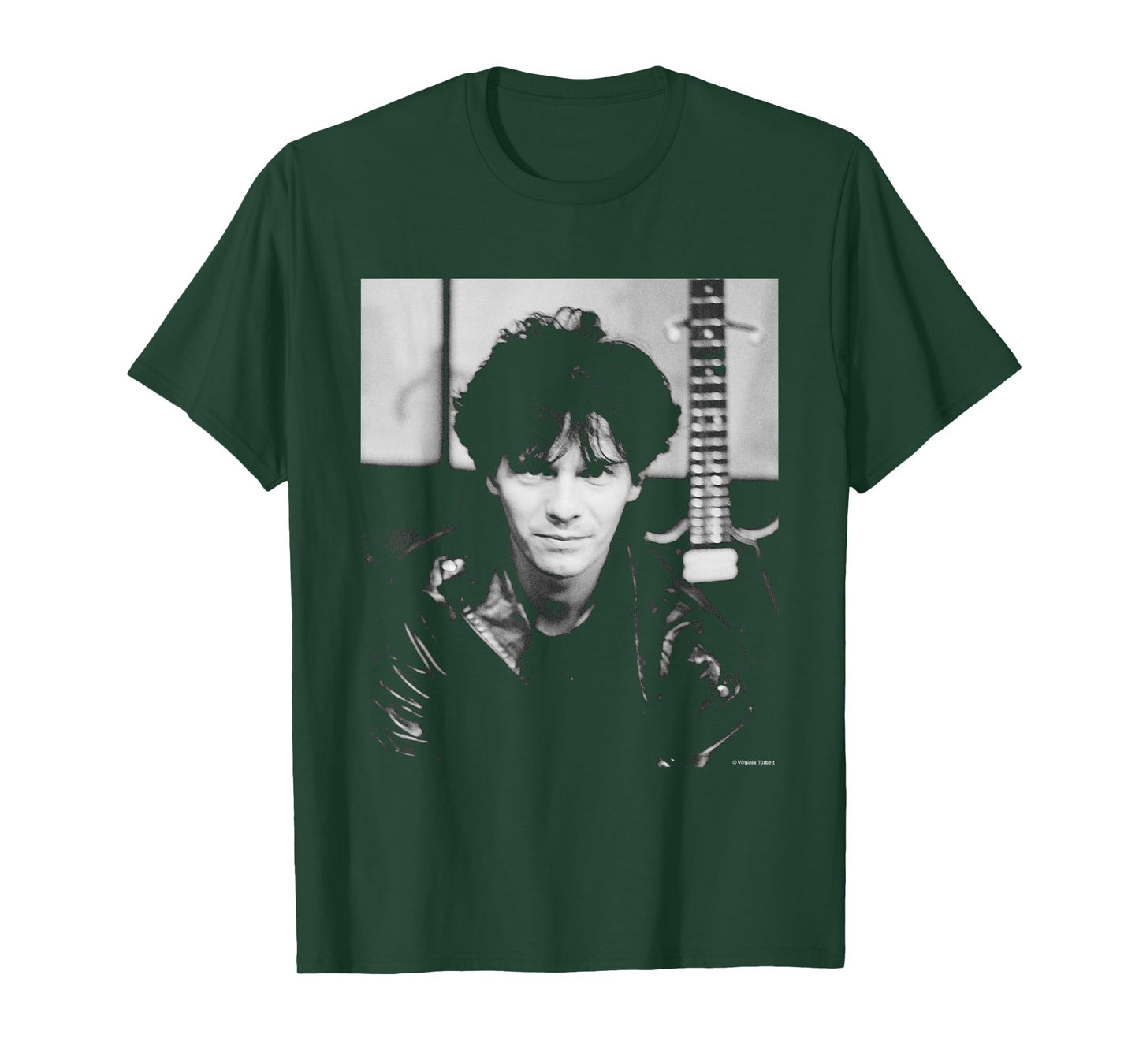 Andy Taylor Duran Duran Guitarist 1984 by Virginia Turbett T-Shirt