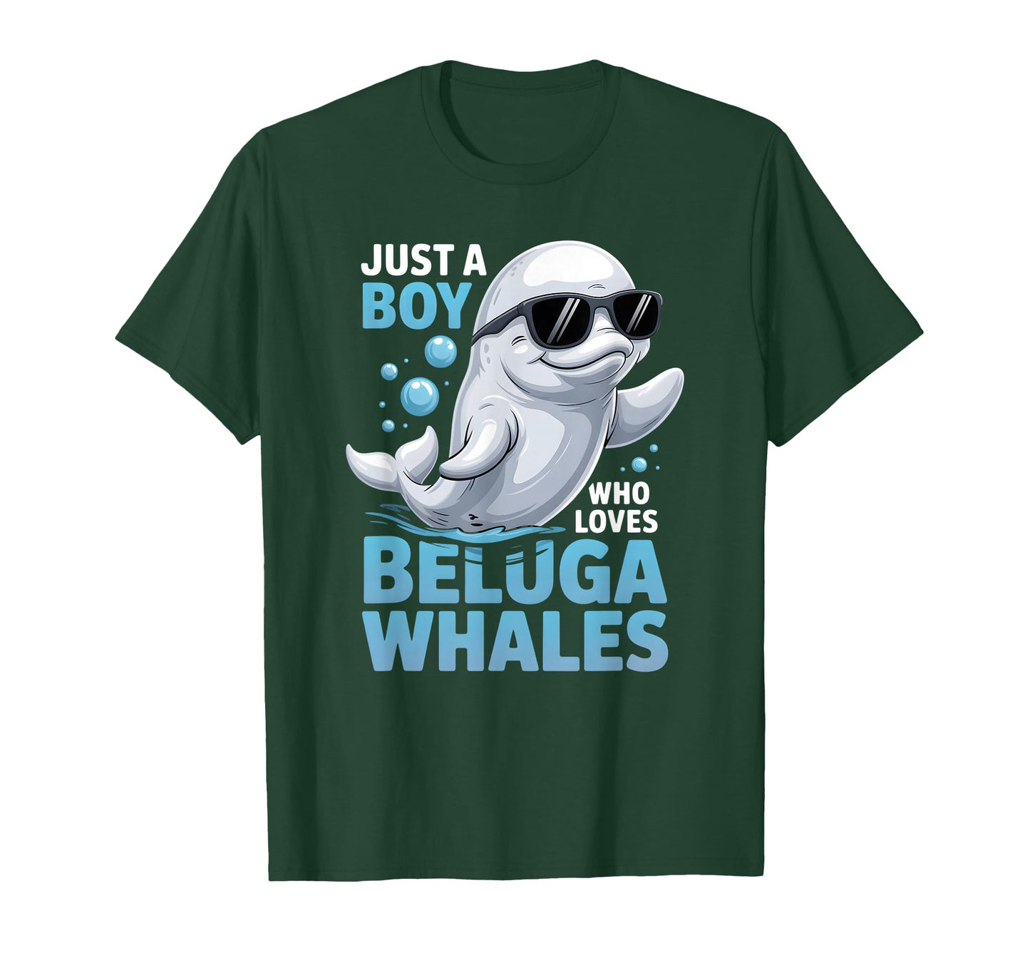 Boys Beluga Whale T-Shirt