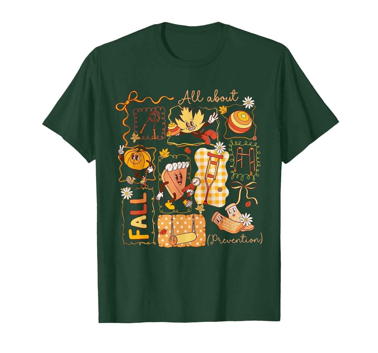 All About Fall Prevention Nurse Physical Therapy PT OT T-Shirt