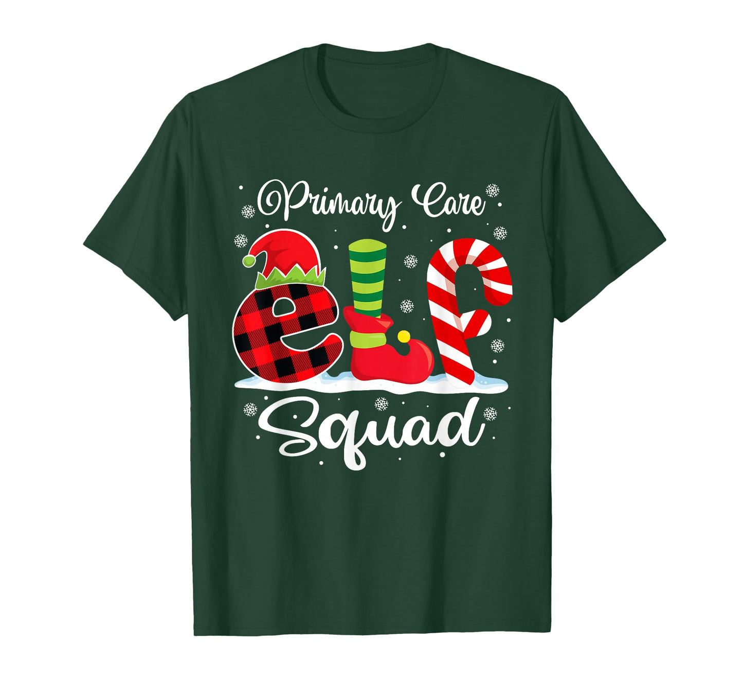 Primary Care Elf Squad Christmas Matching X-mas T-Shirt