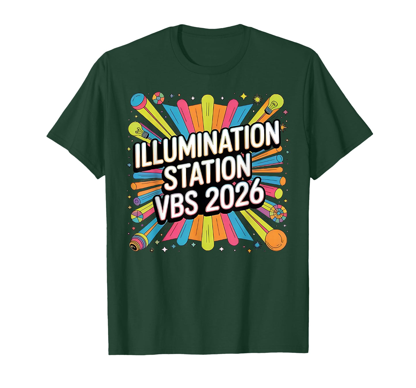 Illumination Station VBS 2026 Vaction Bible School Jesus T-Shirt
