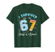 I Survived 67 Days of School Funny 67 Meme Teacher Student T-Shirt