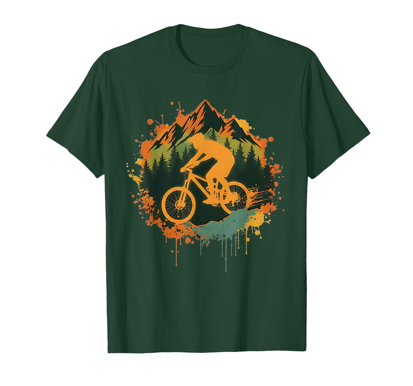 MTB Art for Mountain Biker Biking T-Shirt