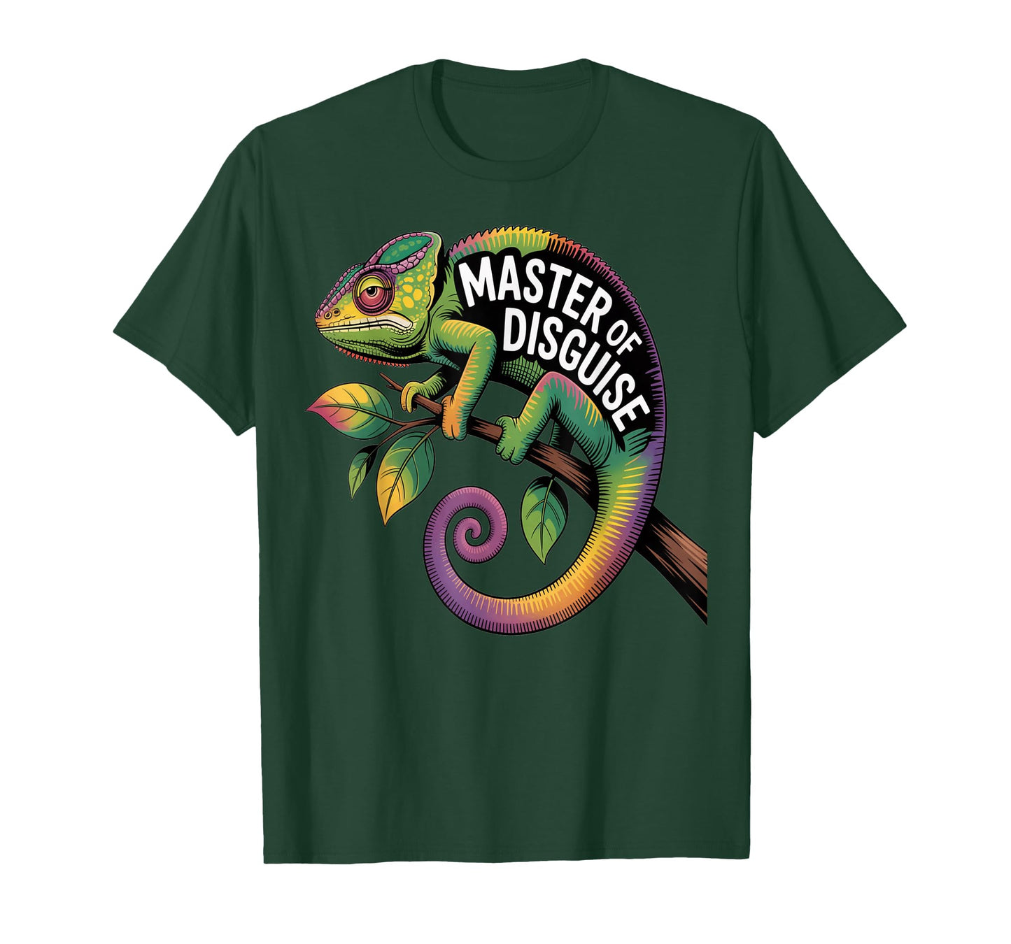 Master of Disguise Design Chameleon Lover and Chameleon T-Shirt