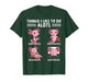 Funny Axolotl Things I Like to Do Kawaii Axolotls Lover T-Shirt