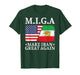 MIGA Make Iran Great Again Half American Half Iranian T-Shirt