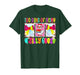 100 Days of School Girls Teacher Bow 100th Day Silly Goose T-Shirt