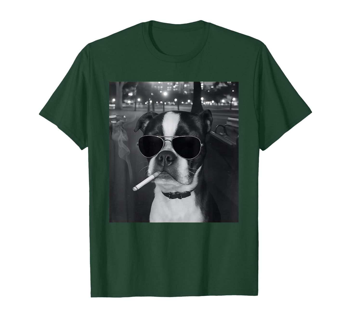 Funny Smoking Dog Meme Cigarette Gen Z Meme Dog Lover T-Shirt