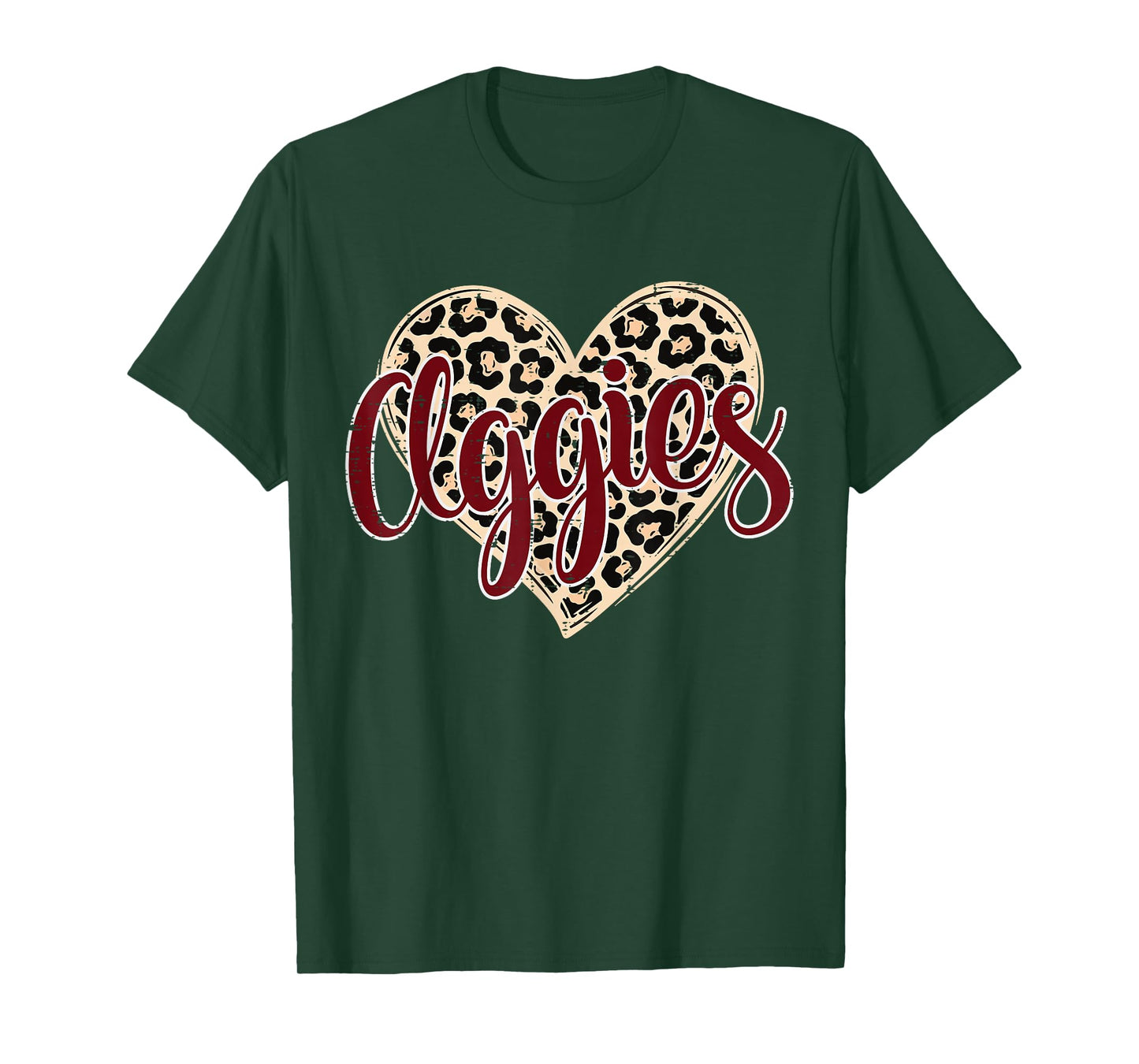 Aggies Heart Men Women Kids Youth Teen Boys Girls T-Shirt