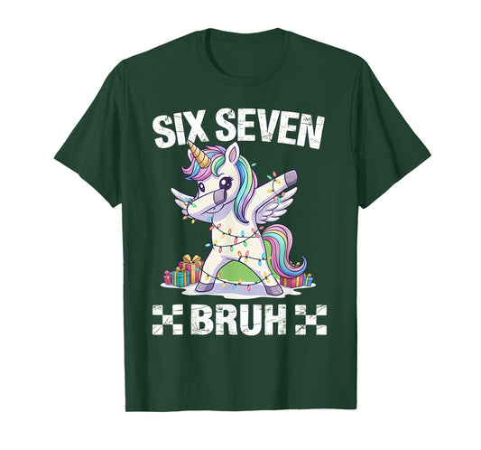 67 Burh Funny Christmas 6 7 Meme Men Women Kids T-Shirt