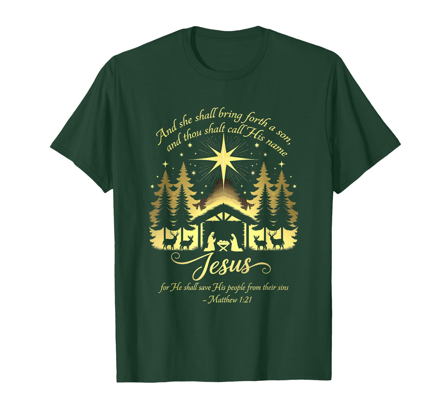 Christmas Coquette Jesus Faith T-Shirt