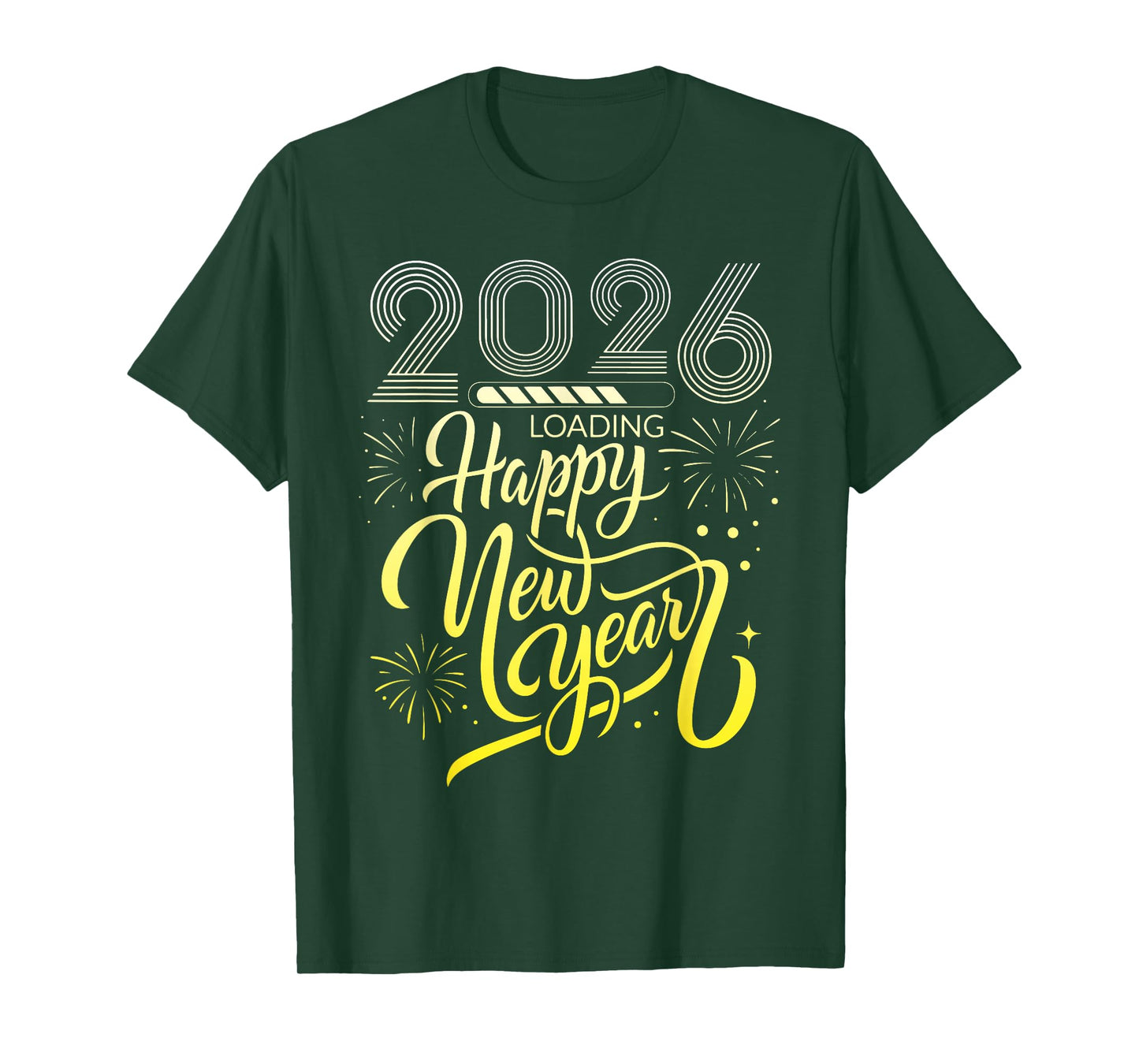 Happy New Year Party 2026 Family Matching Men Women T-Shirt