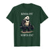 Kinda Fit Sorta Fat Funny Gym Panda Weightlifting Workout T-Shirt