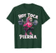 Hoy Toca Pierna Funny Skeleton Girl Squat Workout Gym T-Shirt