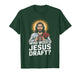 Who Would Jesus Draft Funny Fantasy Football Jesus T-Shirt