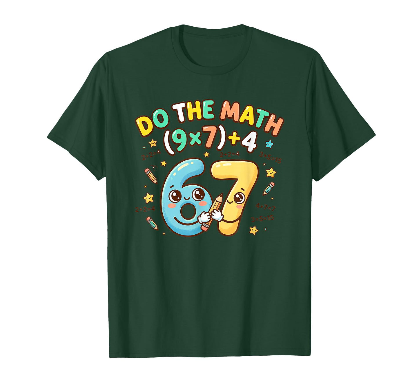 67 Funny Math Formula Design T-Shirt