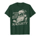 Even Her Books were Naughty Funny Santa Reading Christmas T-Shirt