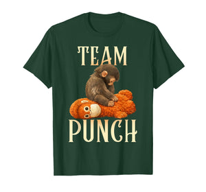 Cute Baby Monkey Punch Team Punch T-Shirt