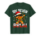 Six Seven 6 7 Meme Dabbing Gingerbread Man Christmas Bruh T-Shirt