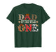 Dad of The Wild One Cowboy Western Rodeo Party Matching T-Shirt