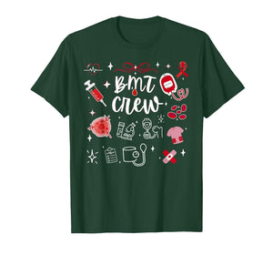 BMT Crew Bone Marrow Transplant Nurse Valentine Day Donor T-Shirt