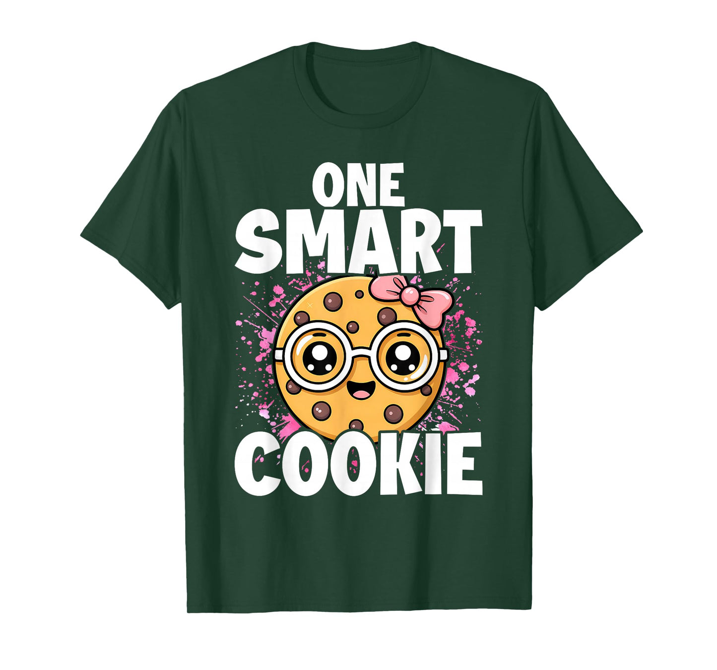 One Smart Funny Chocolate Chip Cookie T-Shirt
