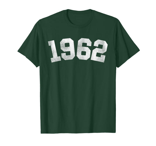 1962 Vintage 64th Birthday 64 Years Old Funny Women Men T-Shirt