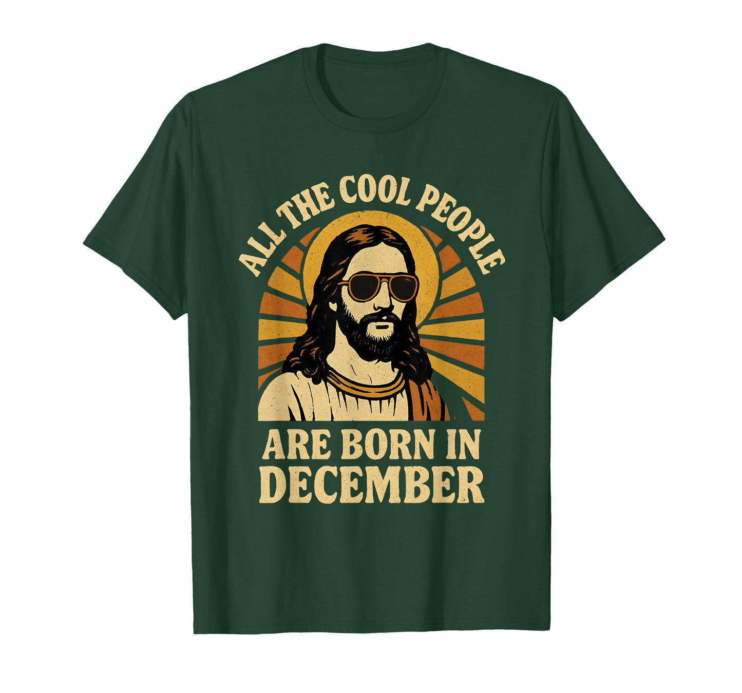 All Cool People are Born in December Birthday T-Shirt