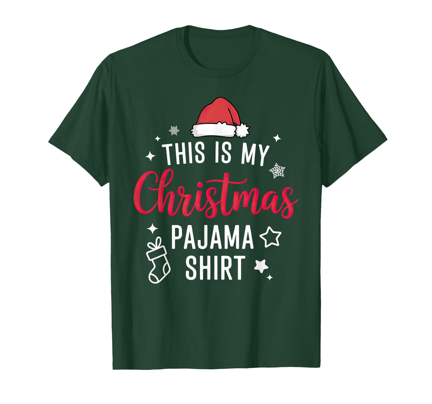 Christmas PJ Pajama PJS T-Shirt