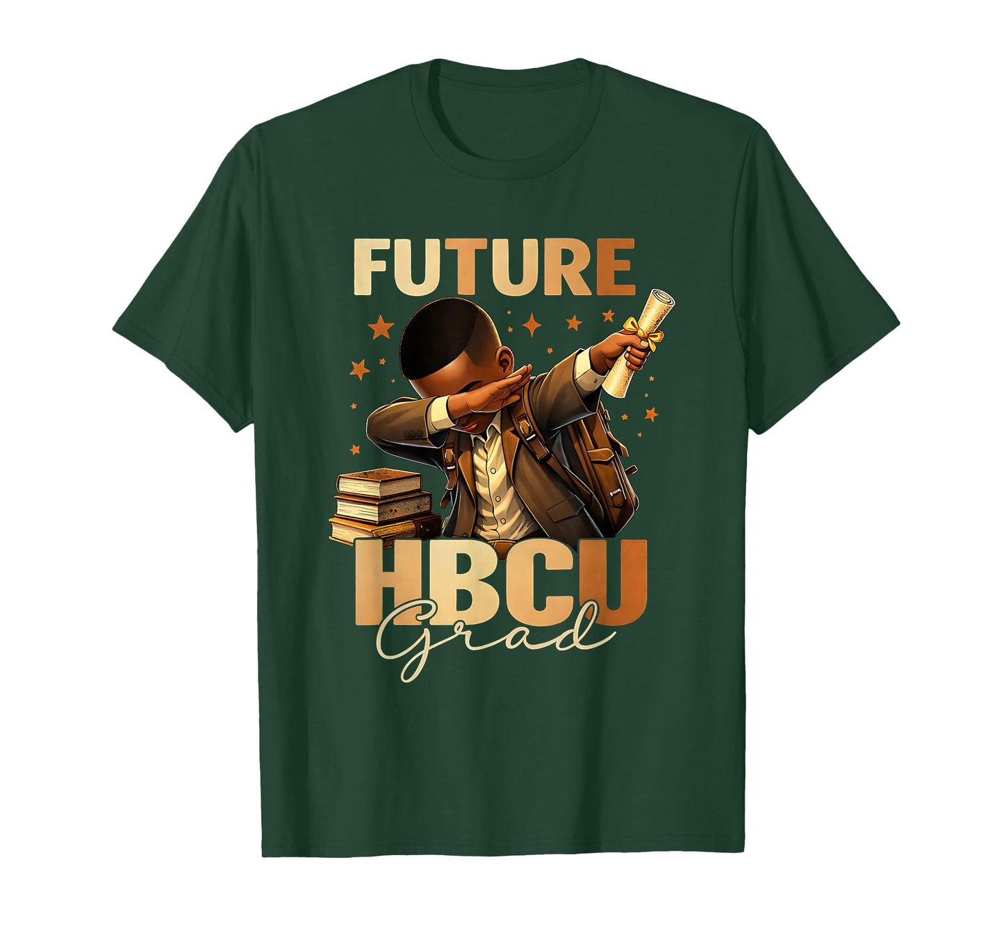 Future HBCU Grad History Black Boy Girls Graduation Students T-Shirt