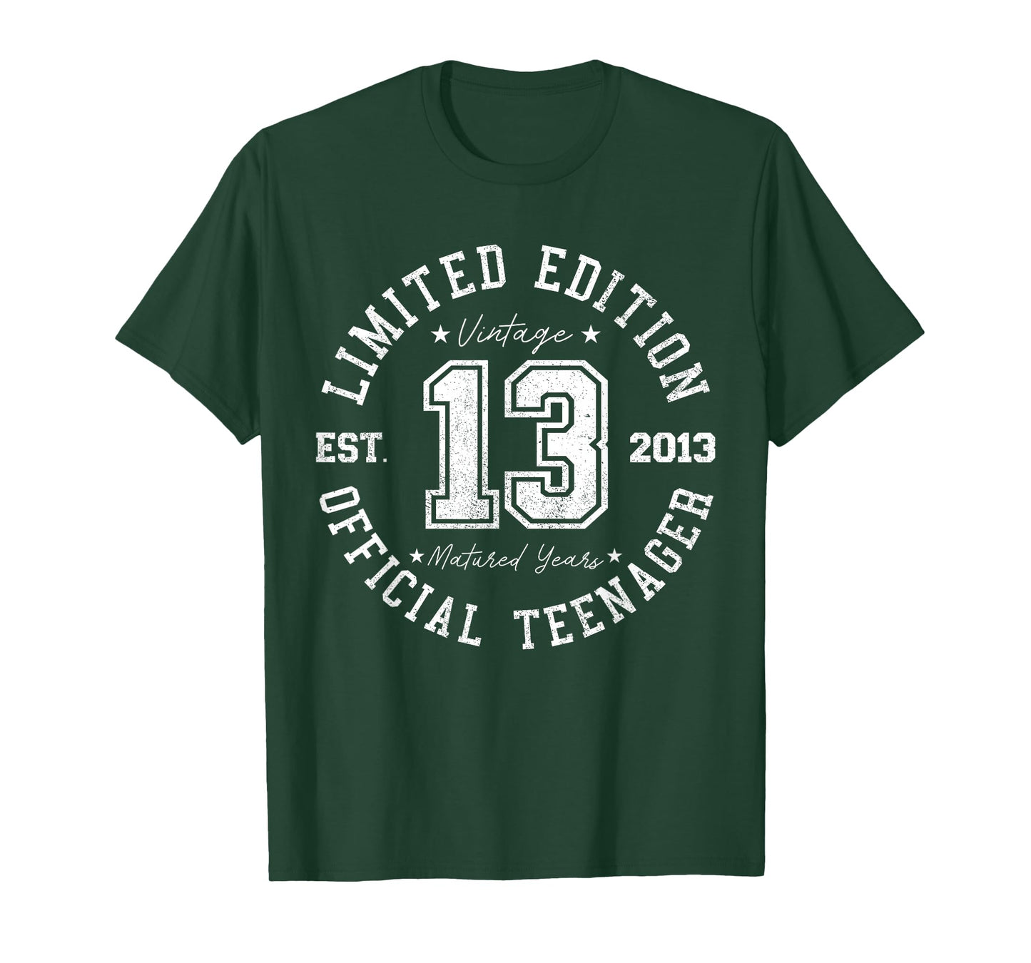 Official Teenager 13th Birthday 13 Years Old 2013 T-Shirt
