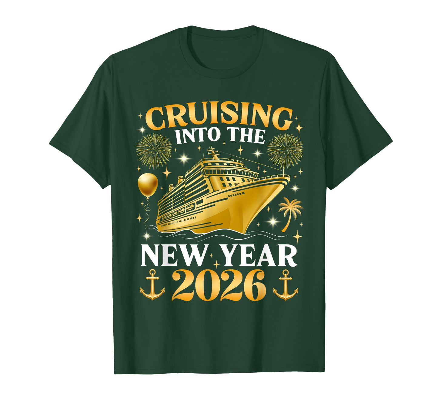 Cruising Into The 2026 New Years Eve Party Family Matching T-Shirt