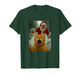 Cat Selfie with Santa Claus - Funny Kitten Christmas Lover T-Shirt