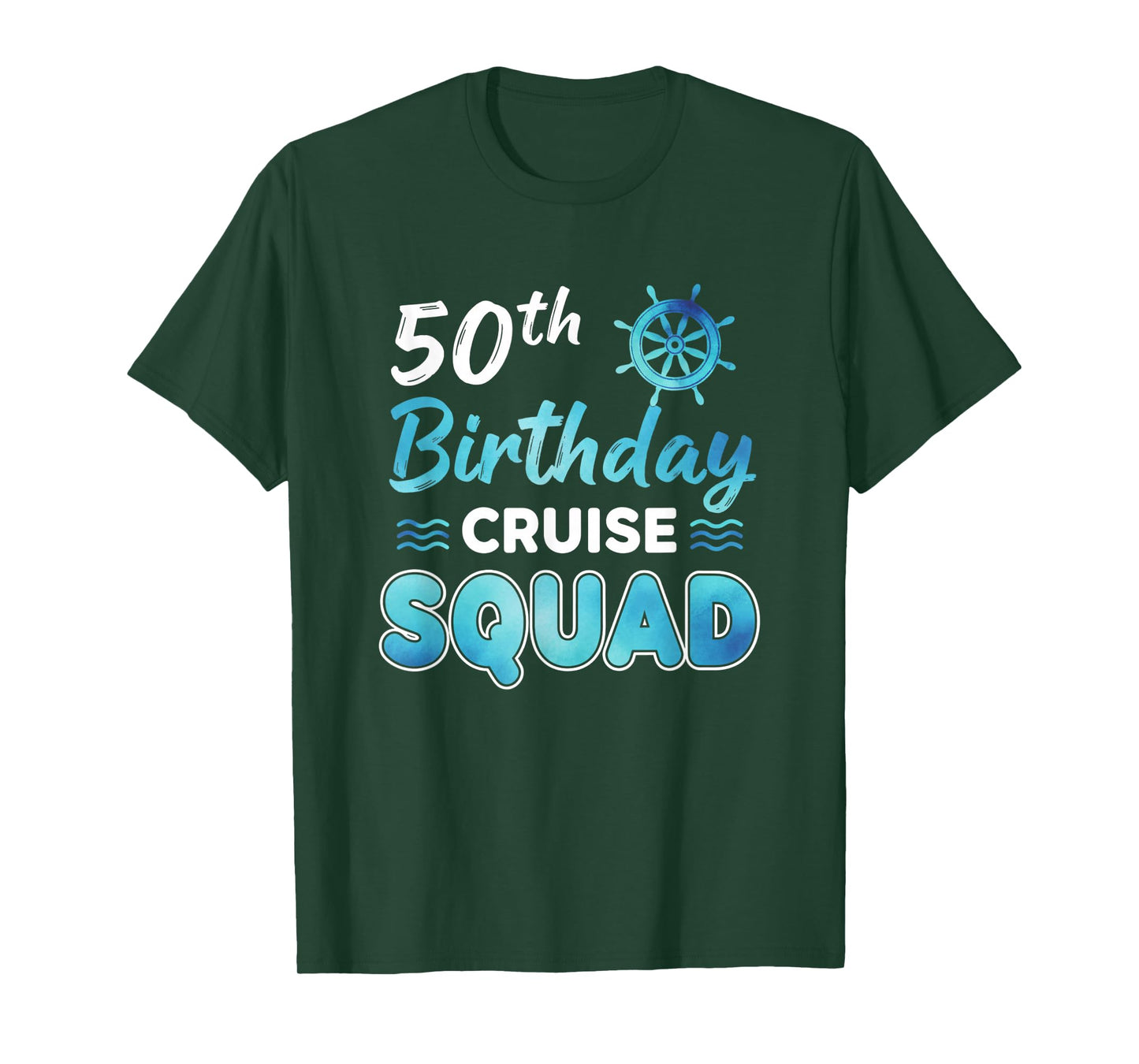 Friendship 50th Birthday Cruise Squad, Birthday Cruise Crew T-Shirt