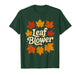 Autumn Thanksgiving Leaf Blower Shirt, Funny Fall Leaves T-Shirt