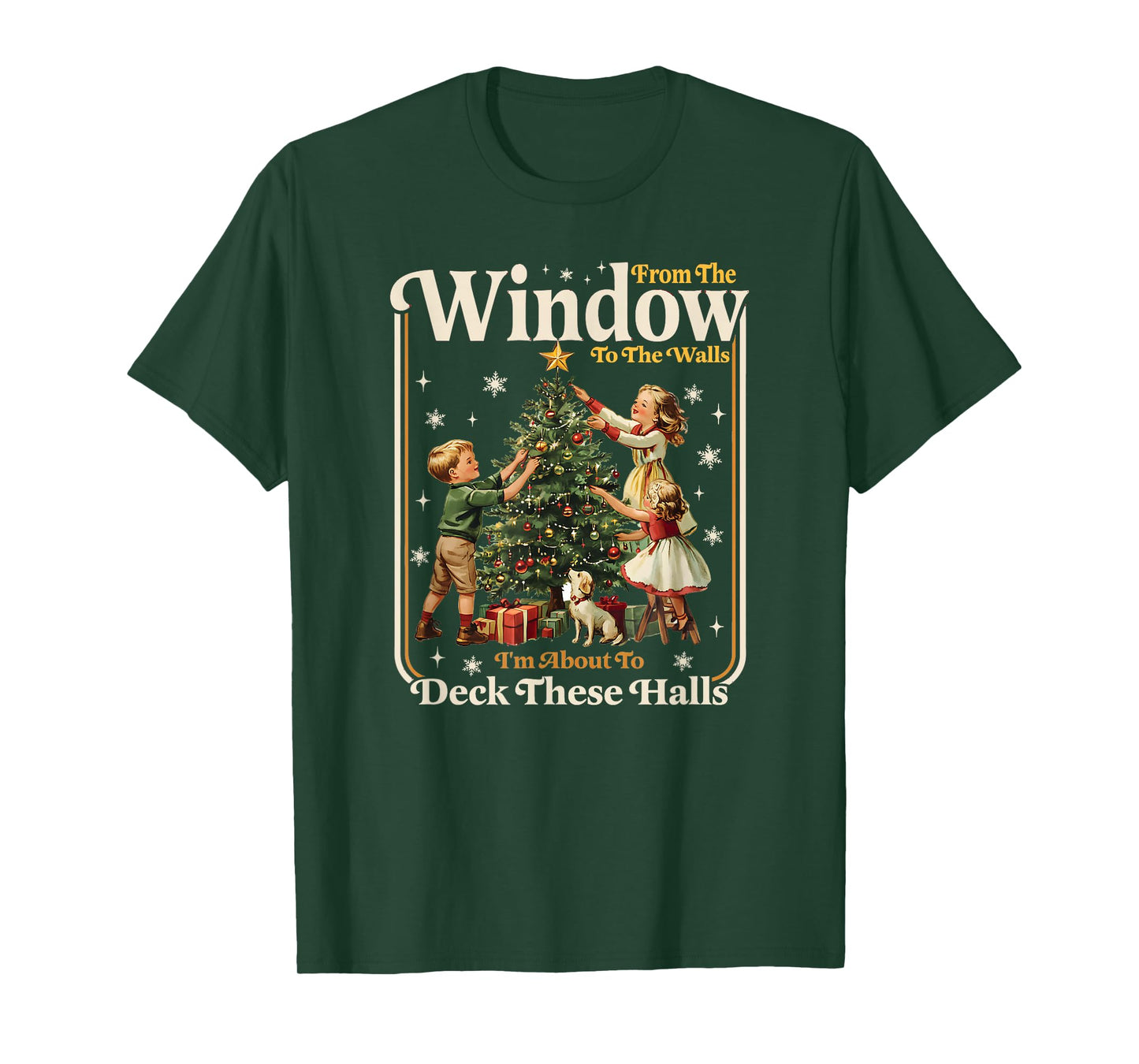 from Windows to Walls Holiday Party Funny Adult Humor T-Shirt
