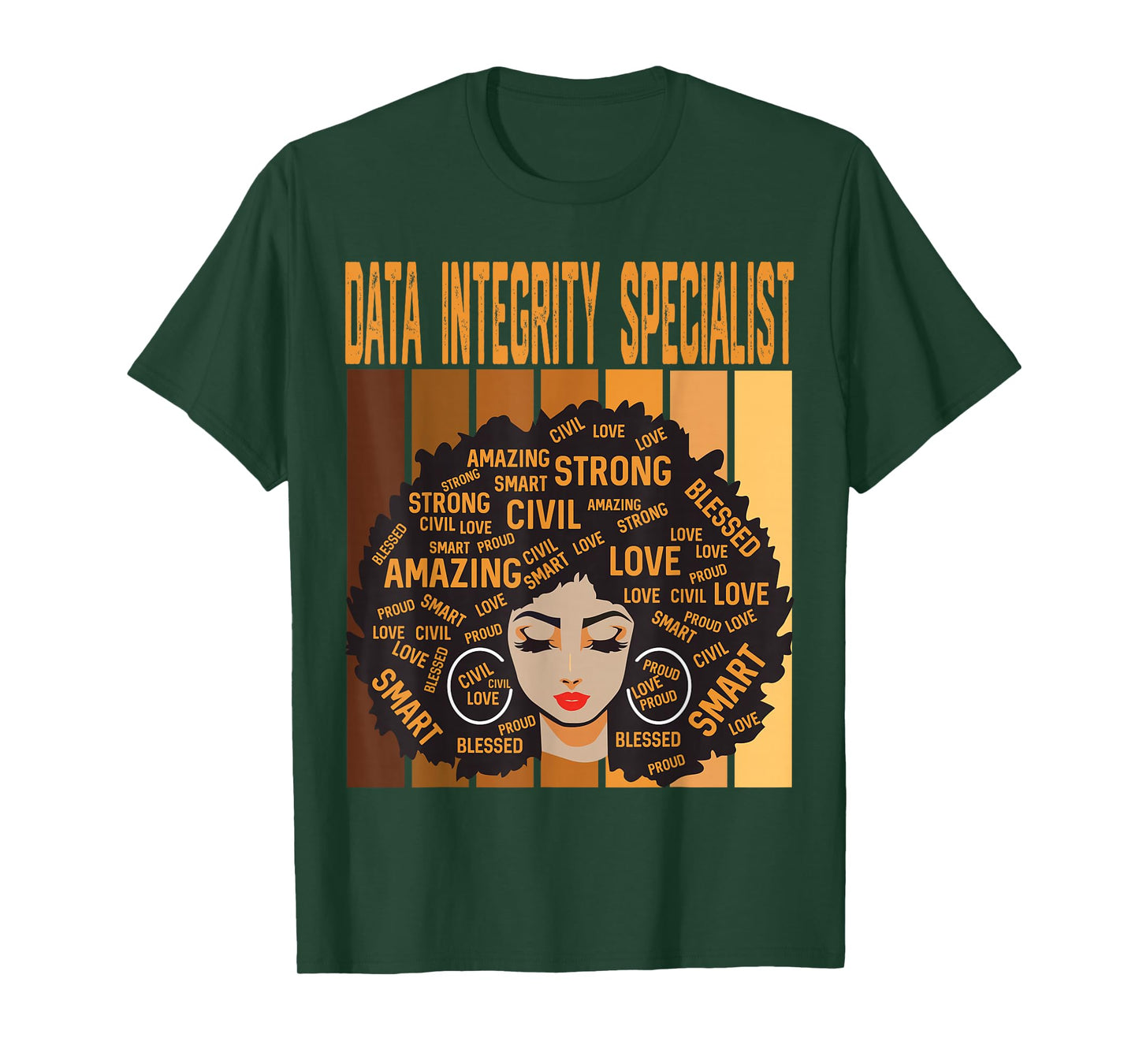 Data Integrity Specialist Black History Month Pride T-Shirt